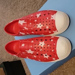 Mens Native water shoes size 10